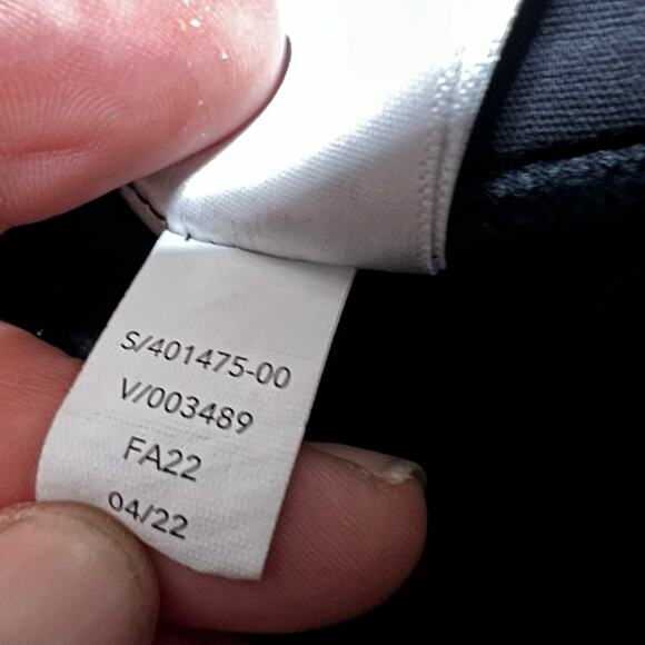 Athleta Retroplush Straight Leg Pants Womens Medium Tall Sweatpants Black Lounge - Picture 7 of 11